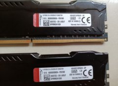 两条金士顿DDR4 8G 3200骇客神条